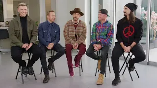 The Backstreet Boys Talk Christmas Album and Touring Together - QVC Interview