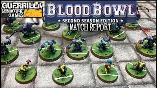 Blood Bowl: Second Season Edition Match Report - Black Orcs vs. Underworlds