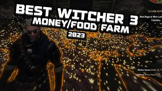 Witcher 3 BEST MONEY/FOOD FARMING GUIDE 2023