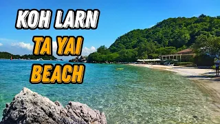 🌍 Ta Yai Beach Koh Larn Pattaya Thailand 🌍 Koh Larl review