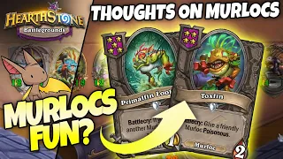 Firebat's Thoughts on MURLOCS in Battlegrounds | Hearthstone