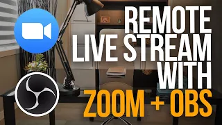HOW TO LIVE STREAM MULTIPLE PEOPLE WITH ZOOM AND OBS
