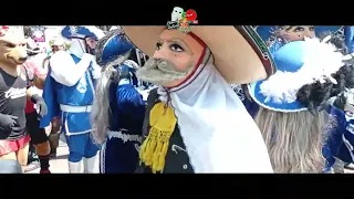 Carnaval peñon de los baños 2022 barrio de los reyes - cuadrilla de los caballero ultimo domingo