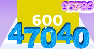 NUMBER MASTER / 2048 Master Merge — Reach Up Max Score: 47040 vs 95789 (Mathe Game, Level Up)