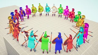 EPIC CIRCLE BATTLE ROYALE - Totally Accurate Battle Simulator TABS