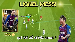 [REVIEW]: L.MESSI LIMITED: 2000 COINS, QUÁ HỜI ĐỂ SỞ HỮU CHÂN TRÁI ĐỘC NHẤT VÔ NHỊ ?? ||pEs-football