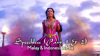 Aladdin 2019 | Speechless (Part 1 & 2) - Malay & Indonesian Mix (S+T)
