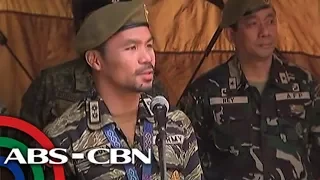 TV Patrol: Pacquiao, binisita ang mga sundalo sa Marawi