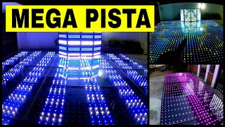 FABRICAMOS MEGA PISTA LED PIXEL CONTROLADA CON T8000AC