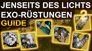 Destiny 2 Jenseits des Lichts Rüstungs Exos bekommen Guide (Deutsch/German)