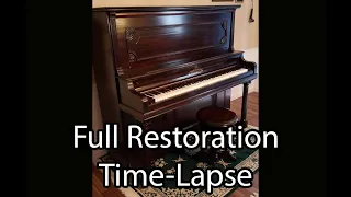 Full Piano Restoration Time-Lapse