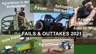 Outtakes und Fails der Luxemburger Landwirtschaft 2021 [Teil 1/2] Feuer,  Agrarfilmer, und mehr