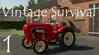 Poor in Poland! - Ep1 - Vintage Survival - Farming Simulator FS22