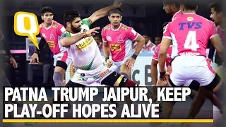 Pro Kabaddi: Sandeep Narwal helped Patna Pirates beat Jaipur Pink Panthers 36-33 | The Quint