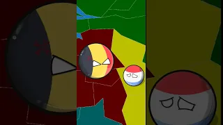 Country War Part 3 #Belgium #Luxembourg #countries #countryballs #shorts #funny #jokes