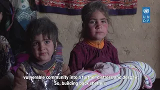 Communities in Chahak village are rebuilding their lives after earthquake