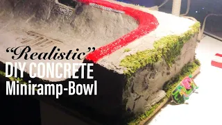 DIY Concrete Miniramp/Bowl