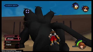 KINGDOM HEARTS - HD 1.5 ReMIX - Cerberus boss fight