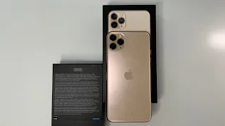 Review iPhone 11 Pro Max 512GB, Gold | unboxing August 2020 | NVMe storage is ultra fast