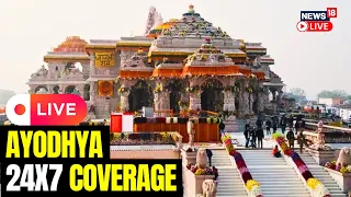 Ayodhya Ram Mandir Coverage Live | Ram Mandir Pran Pratishtha Ceremony Live | N18L | News18 Live