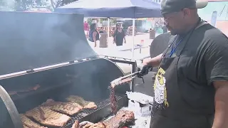 Ribs R&B Music Festival is underway at Hart Plaza in Detroit