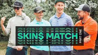 DISC GOLF SKINS MATCH | Part 1 | McBeth, Wysocki, Sexton, McMahon