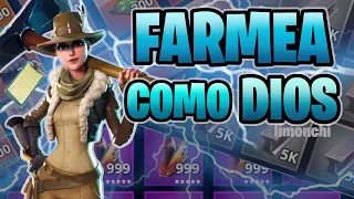 Guía de FARMEO *COMPLETA* Salvar El Mundo🤑 MEJORES Maneras de farmear (Vuélvete rico sin duplicar⛏️)