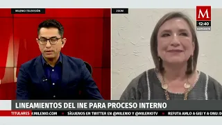 Xóchitl Gálvez en entrevista con Mario Castillo para @milenio 28/07/2023