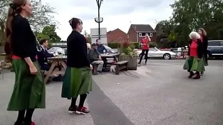 Traditional English step clog dancing