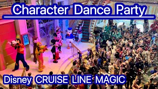 4K Character Dance Party Disney CRUISE LINE DREAM MICKEY and FRIENDS