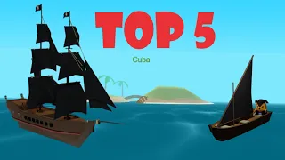 Top 5 Best Warships In Krew.io