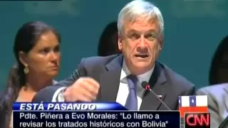 Respuesta del Presidente Piñera a Evo Morales