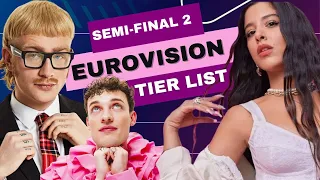 EUROVISION 2024 Semi-Final 2 TIER LIST  --- REVIEW AND RANKING OF ALL SONGS