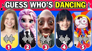 🔊Guess Who's DANCING🕺🎵 Guess Meme | Lay Lay, King Ferran, Salish Matter, MrBeast, Elsa,Panda 4,Tenge