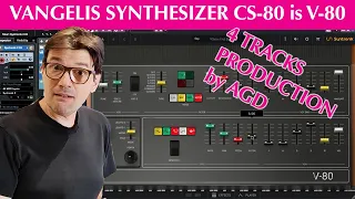 Syntronik V-80 (the Vangelis Synthesizer CS-80) | @AGDugros