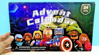 СУПЕРГЕРОЙСКИЙ АДВЕНТ КАЛЕНДАРЬ! Игрушки MARVEL vs DC Advent Calendar Titan Hero Surprise unboxing