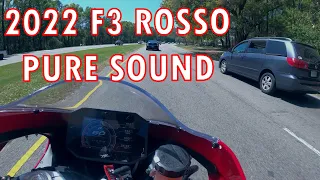 MV AGUSTA F3 Rosso || PURE SOUND