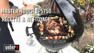 Barbecue à charbon Master-Touch E-5750 | Recette & nettoyage | Test consommateur
