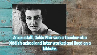 Jewish Hero - Golda Meir