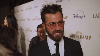 Lady And the Tramp New York Special Screening - Itw Justin Theroux (official video)