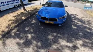 BMW X2 M35i на немецких автобанах