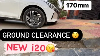 ALL NEW i20| GROUND CLEARANCE TEST| is 170 mm enough 🤔? *ON DEMAND VIDEO*| testing on speed breaker