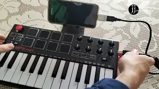 Conectar teclado MIDI a smartphone // Connecting a MIDI controller to a smartphone
