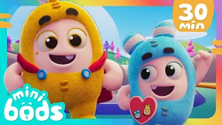 🦸‍♀️ A Nossa Super-Herói Bubbles 🦸‍♀️ | MINIBODS BRASIL | Moonbug Kids Português | Desenhos Animados