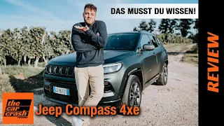 Jeep Compass 4xe put to the test (2021) Does the plug-in hybrid keep what it promises?