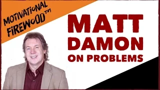 Matt Damon's MIT Commencement Wisdom: Solve Problems!