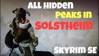 Skyrim SE: All Hidden Peaks In Solstheim