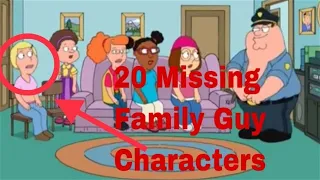 20 Family Guy Characters Who Have Gone Missing