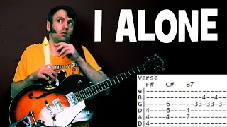 Live I Alone Guitar Chords Lesson & Tab Tutorial
