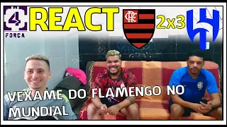 REACT FLAMENGO 2X3 AL HILAL MUNDIAL 2022